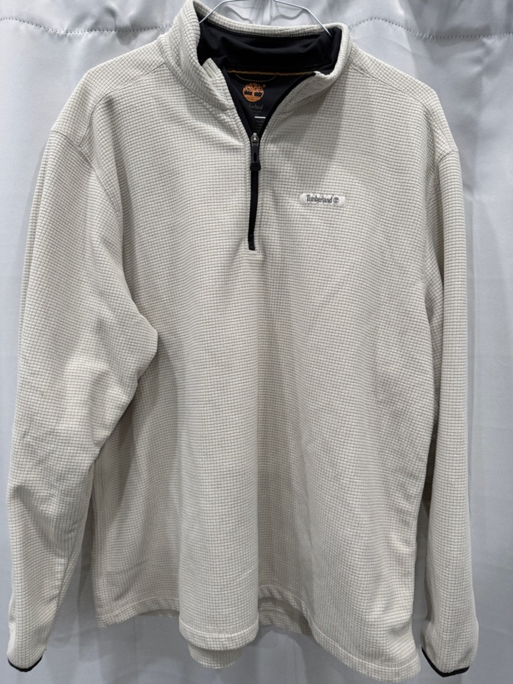 Timberland Waffle Knit 1/4 Zip Pullover 2XL